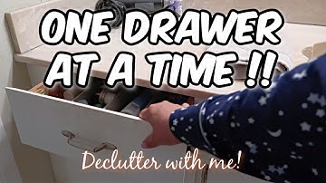 DECLUTTER 30 DRAWERS IN 30 DAYS | TINY TIDY TUESDAY