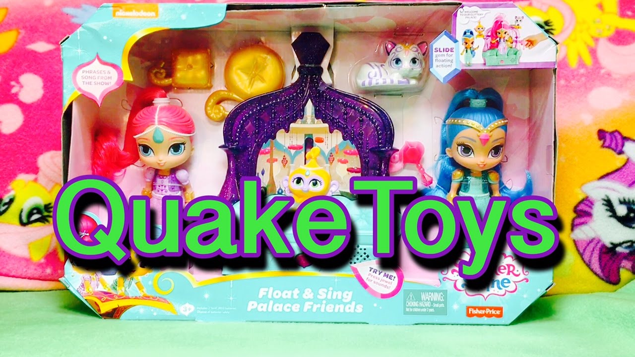 New Shimmer and Shine Float And Sing Palace Friends Nick