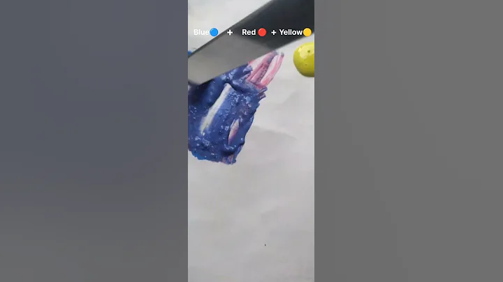 Unexpected color recipes #colormixing #paintmixing #asmrart #tappingsounds #colortheory #painting