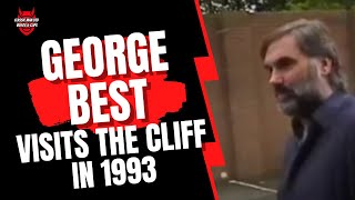 George Best Visits the Cliff 1993