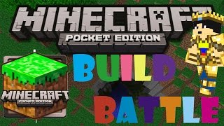 Build Battle | Servidor De Minecraft Pocket Edition | Pastel - Piscina | DouglasMejia14