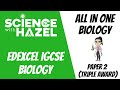 ALL of Edexcel IGCSE Biology 9-1 (2021) | PAPER 2 | IGCSE Biology Revision | SCIENCE WITH HAZEL