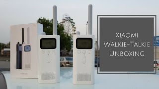 Xiaomi Mi Walkie-Talkie Unboxing, Demo & Range Test in Outdoors