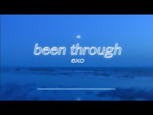 exo - been through (english cover)