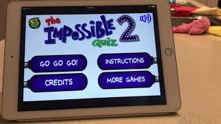 The Impossible Quiz 2 iOS - 100% WR 5:13.13