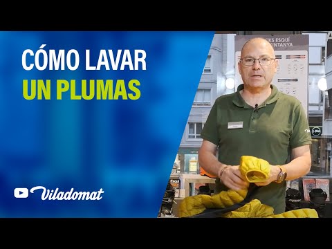 CÓMO LAVAR UNA CHAQUETA DE PLUMAS