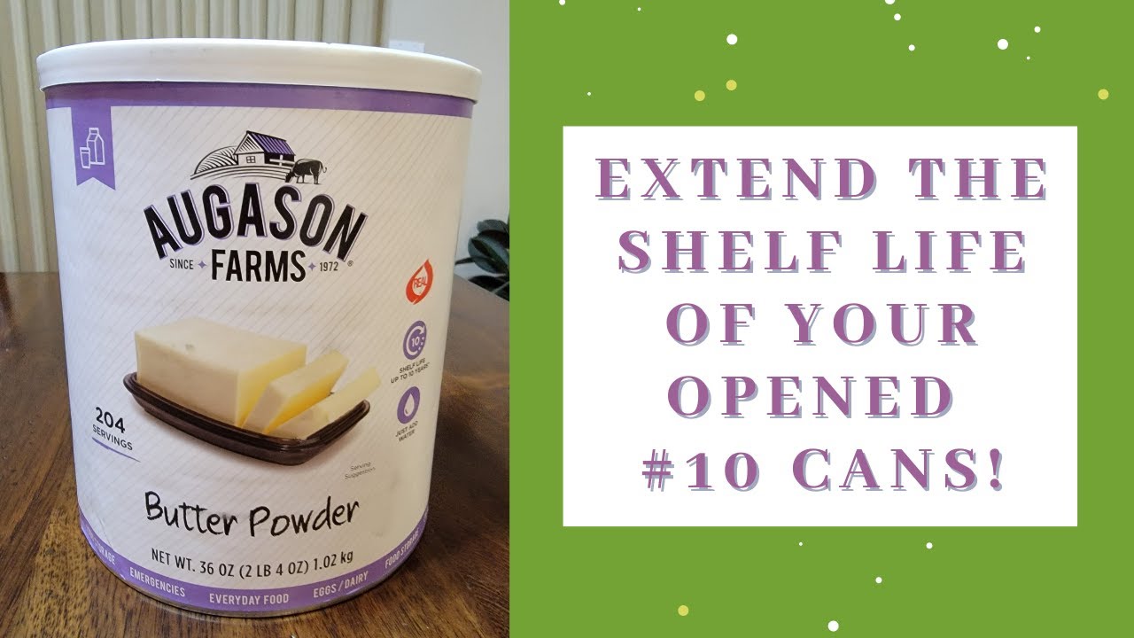 How to extend the shelf life of opened 10 cans YouTube