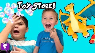 toy store explore invisible soap dragon bug crockpot hobbyvloggy hobbykidstv