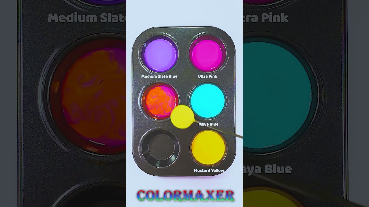 Making New Colors Satisfying Color Mixing Colormixing Mixedcolors
