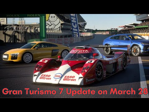 Gran Turismo 7 Will Bring New Cars and Anime Decals in a Free Update on March 28th.