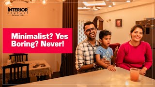 Minimalist? Yes! Boring? Never! ⏐ Prithvi & Ashitha | Happy Home Stories ⏐ Interior Company ⏐ India by Interior Company 1,277 views 4 months ago 1 minute, 39 seconds