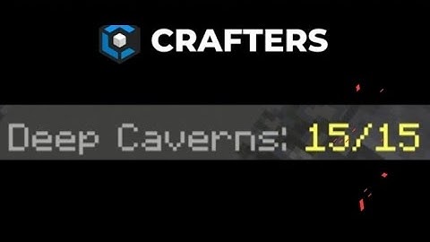 Reality Shards Locatio | Deep Caverns | Craftersmc Skyblock