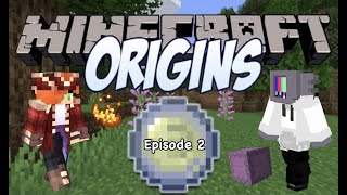 Base Building - Origins Mod Minecraft Episode 2