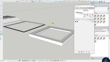 Assembly Trim Ceiling Profile Builder #profilebuilder  #sketchup  #sketchupplugins