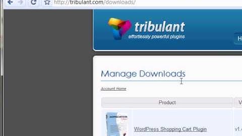 WordPress Shopping Cart plugin Installation