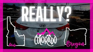 UNIVERSITY OF IDAHO MURDER - Abandoned Hyundai Elantra in OREGON? Idaho 4 & more...connected?