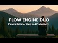 ADHD Focus Binaural | Energetic Piano & Cello for Study and Productivity