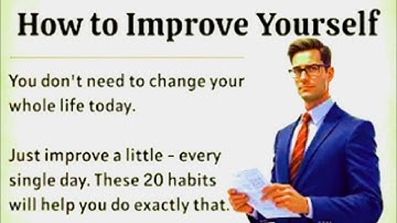 How to Improve Yourself Everyday | Learn English Through Motivational Lesson | Graded Reader