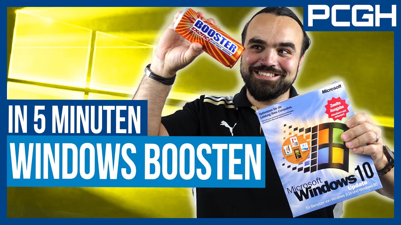 WINDOWS SCHNELLER MACHEN fürs Gaming | 5 Tipps in 5 Minuten - YouTube