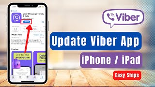 Update Viber Messenger App on iPhone or iPad screenshot 5