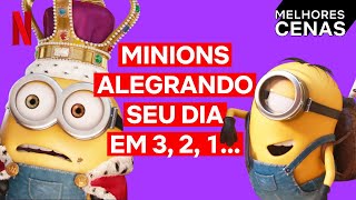 Minions: CENAS ENGRAÇADAS pra rir do começo ao fim | Netflix Brasil