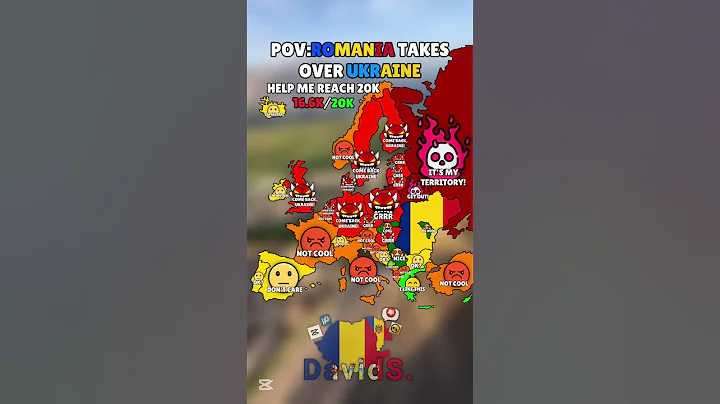 POV: Romania takes over Ukraine #shorts #history #geography #europe #mapping #map #romania #ukraine