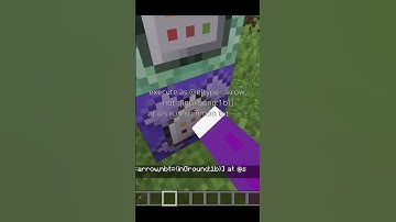 Minecraft Bomb Arrow with just two commands#shorts