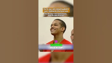 #shorts The 16-year-old criminal laughed in court, thinking he