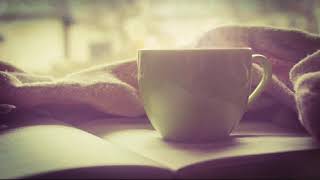 #Футаж чашка горячего чая на книге ◄4K•HD► #Footage a cup of hot tea on a book