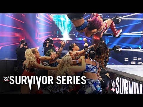 Peyton Royce superplexes Bayley into the rest of the field: Survivor Series 2020