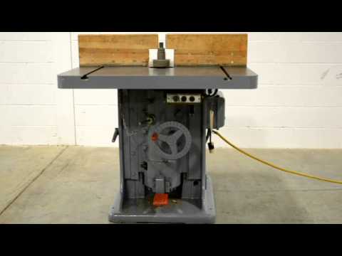 Newman No. 351 5 HP Heavy Duty Shaper, 3Ph, Woodworking ...