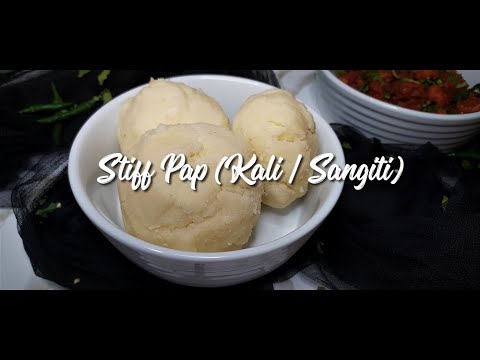 Stiff Pap | Kali | Sangiti | Step By Step Recipe | EatMee Recipes