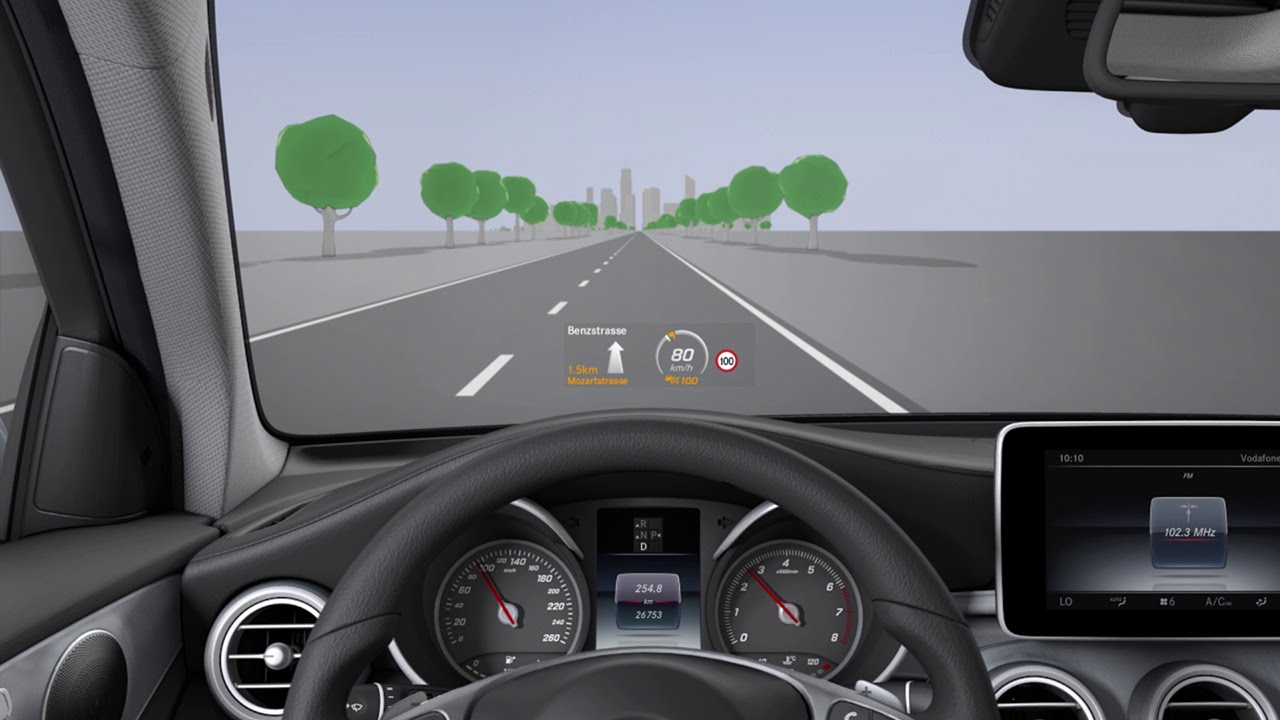 Original Head Up Display Nachrüsten im 205 und GLC 253 : V6.