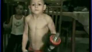 5 Year Old BodyBuilder Wins Guinness Record.