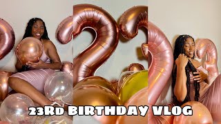 My 23rd Birthday Vlog | Bar Hopping w\/ Friends,  Dinner with Bae, \& Mini Photoshoot!