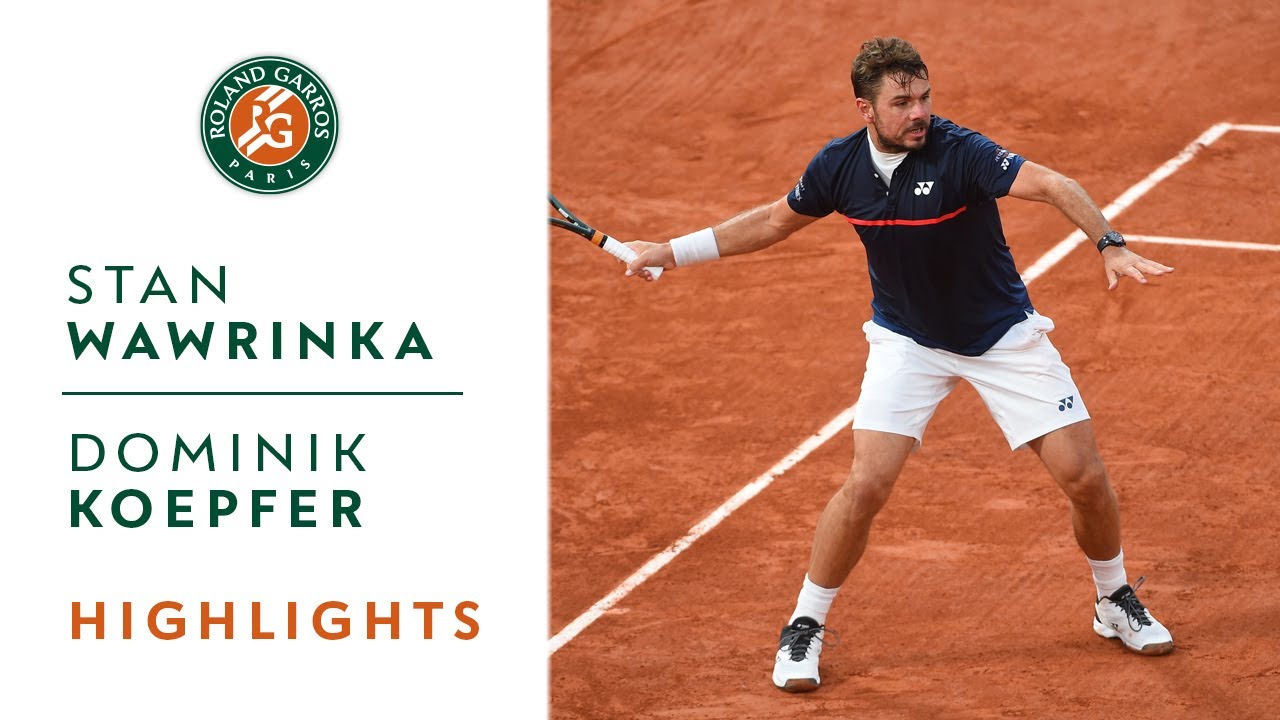 Stan Wawrinka vs Dominik Koepfer - Round 2 Highlights I Roland-Garros 2020