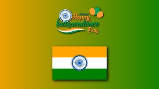 Happy Independence Day | Design National Flag of India with Simple Animation using HTML & CSS