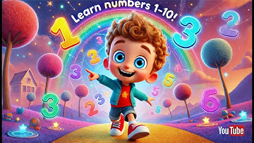"Learn Numbers 1-10 with Magic! ✨ Fun Counting Adventure for Kids!"