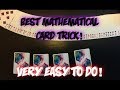 EASIEST Mathematical Card Trick: Awesome Card Trick Performance And Tutorial!