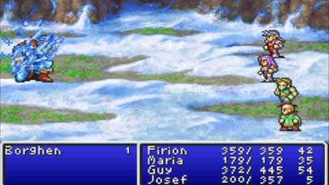 Final Fantasy I & II Dawn of Souls - Final Fantasy II - Part 14 - Boss: Borghen