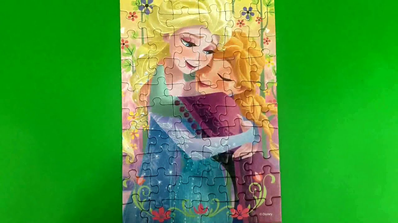 FROZEN Disney Puzzle Game | Rompecabezas | Play Kids Learning Toys | 퍼즐 ...