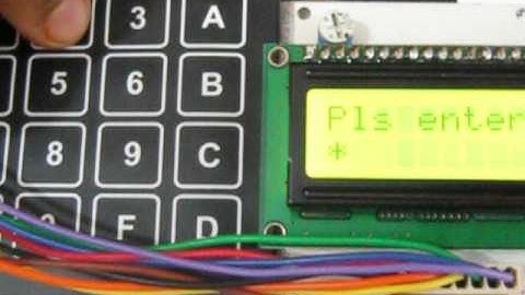 I-Button and Keypad based Magnetic Door lock system