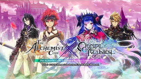 Gate 4 and Gate 5, Merlinus and Crystal of Re Union Collaboration! (Alchemist Code Global #24)