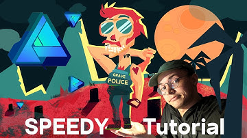 Lets Create a Cool Character in Affinity Designer (Speedy Tutorial) Part 2