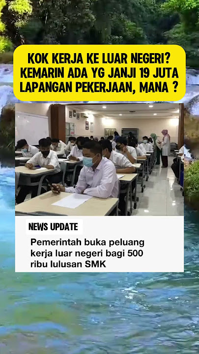 MANA YG KEMARIN JANJIIN 19 JUTA LAPANGAN PEKERJAAN 🤔 ??