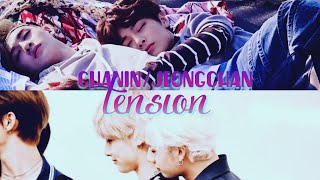 Chanin/Jeongchan tension ✨🌷-사랑- bangchan + Jeongin