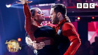 Fleur East & Vito Coppola Argentine Tango to Paint It Black by Ciara ✨ BBC Strictly 2022