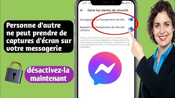 Comment désactiver les captures d