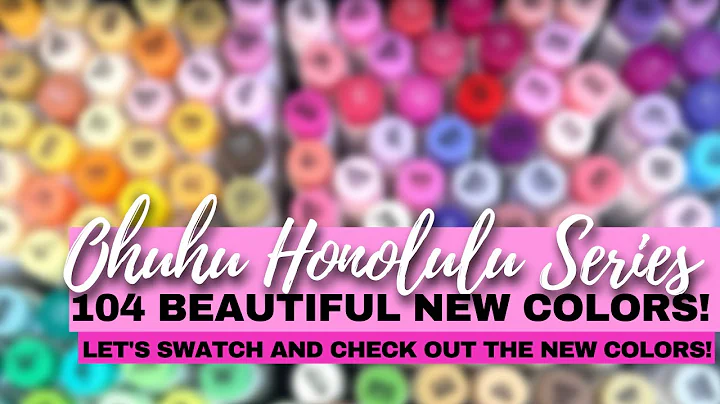 NEW OHUHU ALCOHOL MARKERS | First Impressions, Rev...