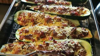 Zucchini Season: Italian Sausage Boats